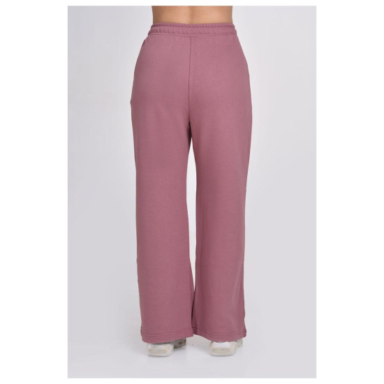 Target Γυναικείο παντελόνι φόρμας Oversized Flare Hem Pants French Terry "Icon"